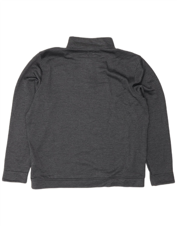 Under Armour muška trenirka s patentnim izrezom i trenirkom Storm-fit XL, siva na pruge