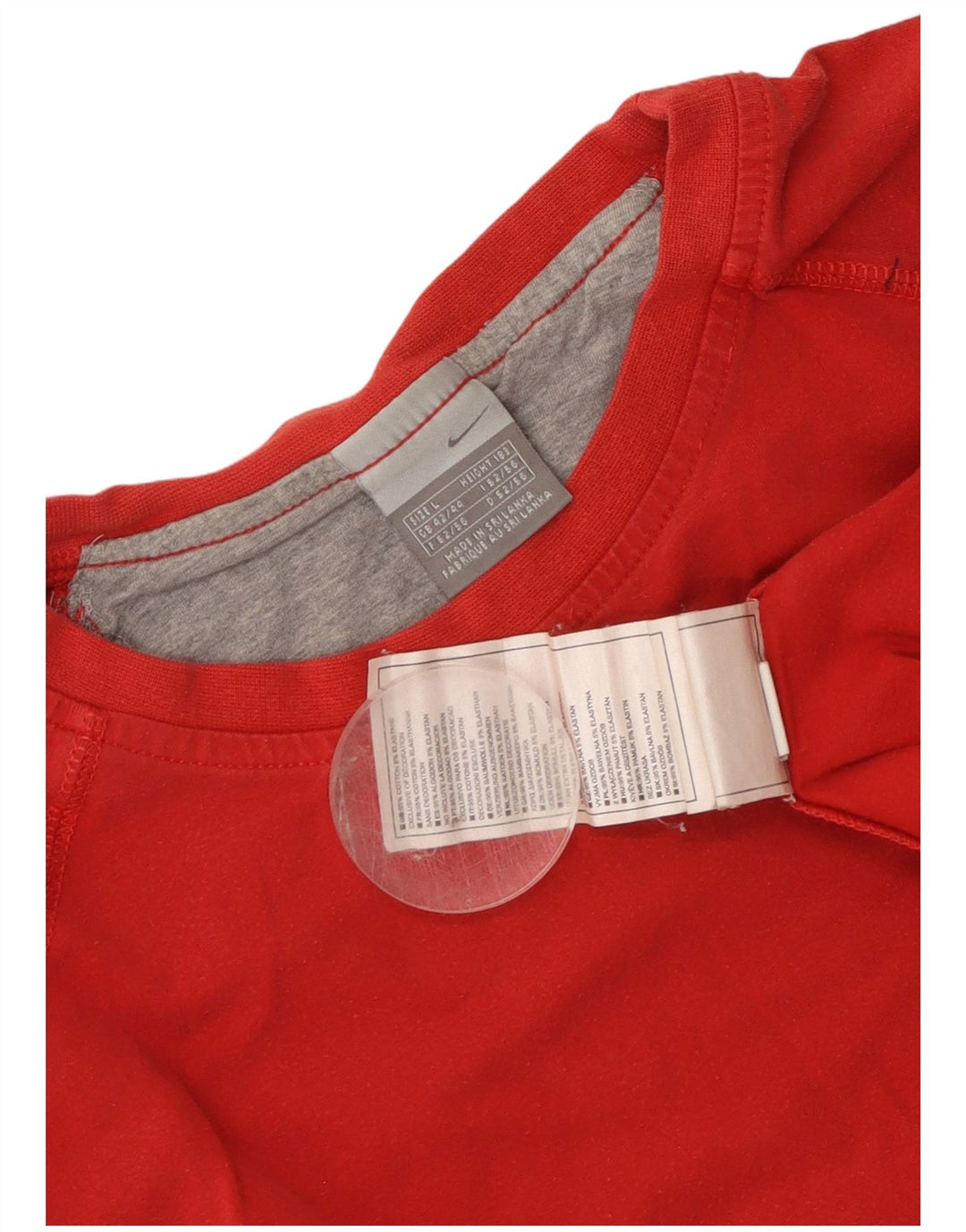 Nike Muški prsluk UK 42/44 veliki crveni pamuk