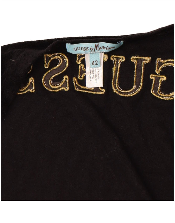 GUESS BY MARCIANO Ženski kardigan s grafičkim omotom IT 42 srednje crna