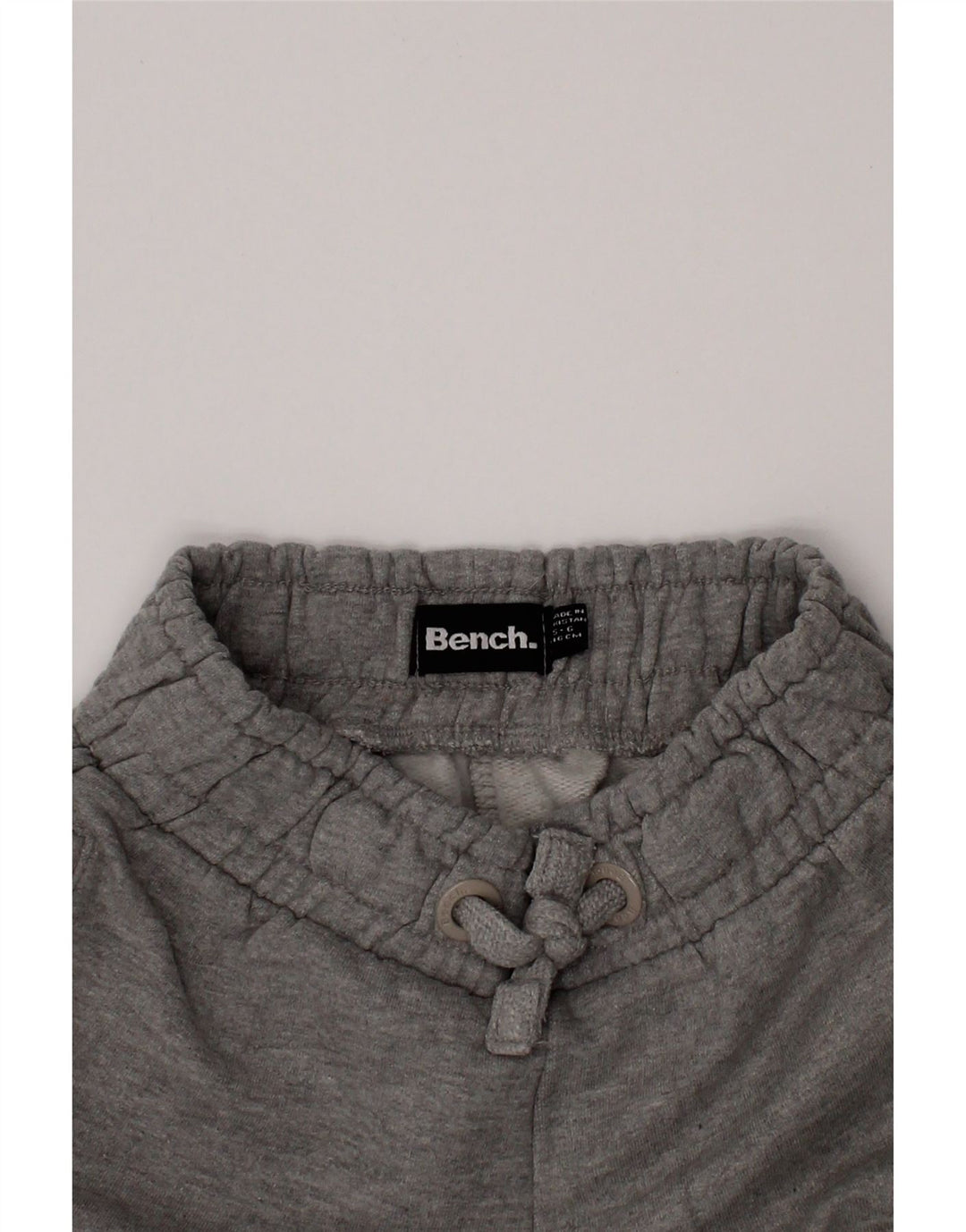 BENCH Sportske kratke hlače za djevojčice 5-6 godina, sivi pamuk