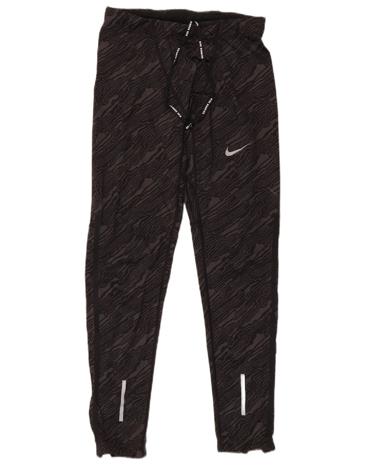 Nike ženske tajice Dri Fit Large Black Tie Dye poliester