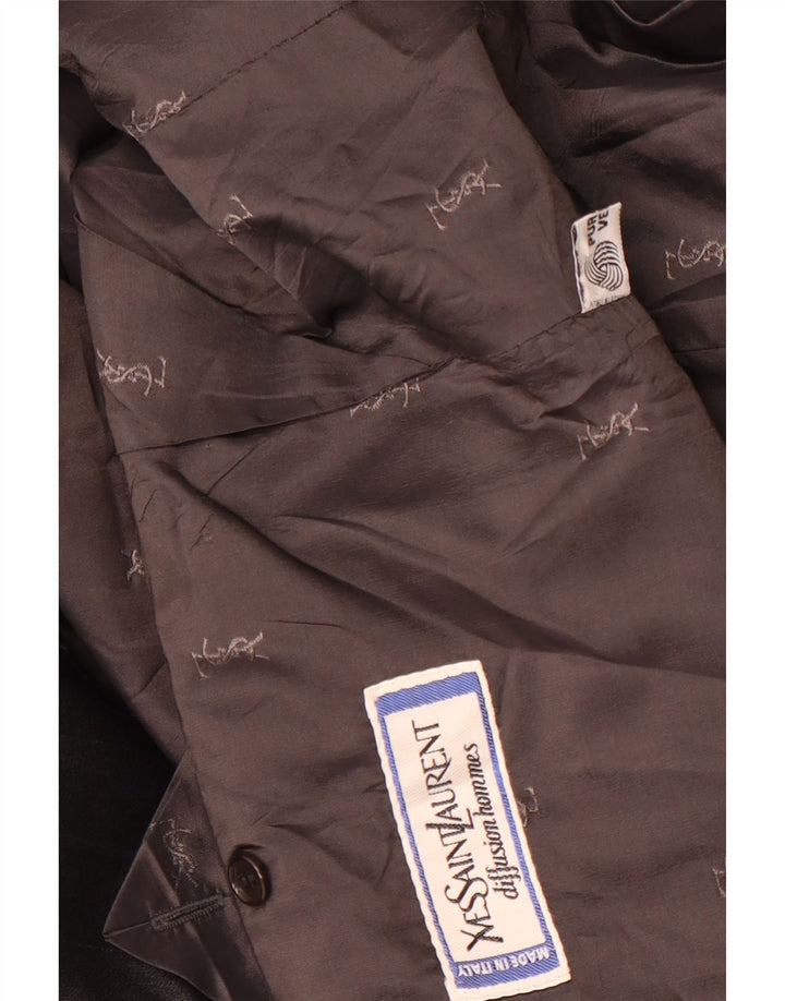 Yves Saint Laurent muški sako jakna UK 38 srednje sive pruge