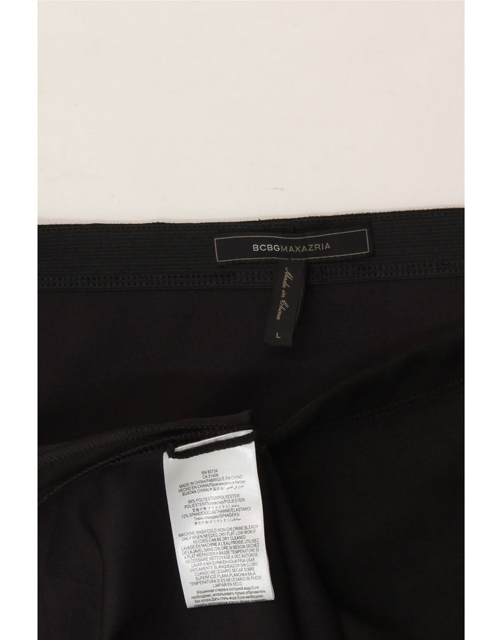 BCBGMAXAZRIA Womens Pencil Skirt Large W32  Black Polyester Vintage BCBGMAXAZRIA and Second-Hand BCBGMAXAZRIA from Messina Hembry 
