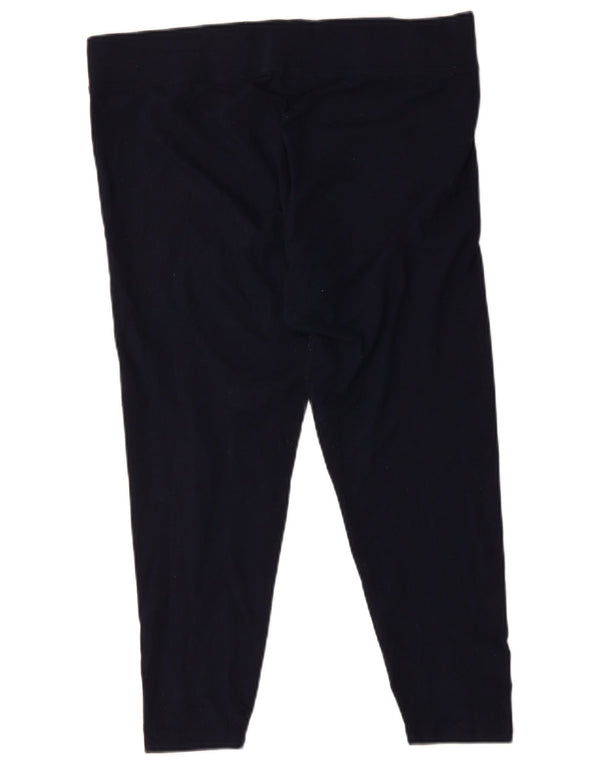 Marks & Spencer ženske tajice UK 18 XL tamnoplavi poliester