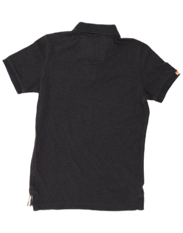 Superdry muška grafička polo majica velika tamnoplava pamučna sportska majica