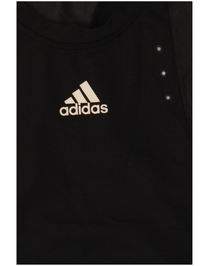 Adidas ženski prsluk UK 12 srednje crne boje
