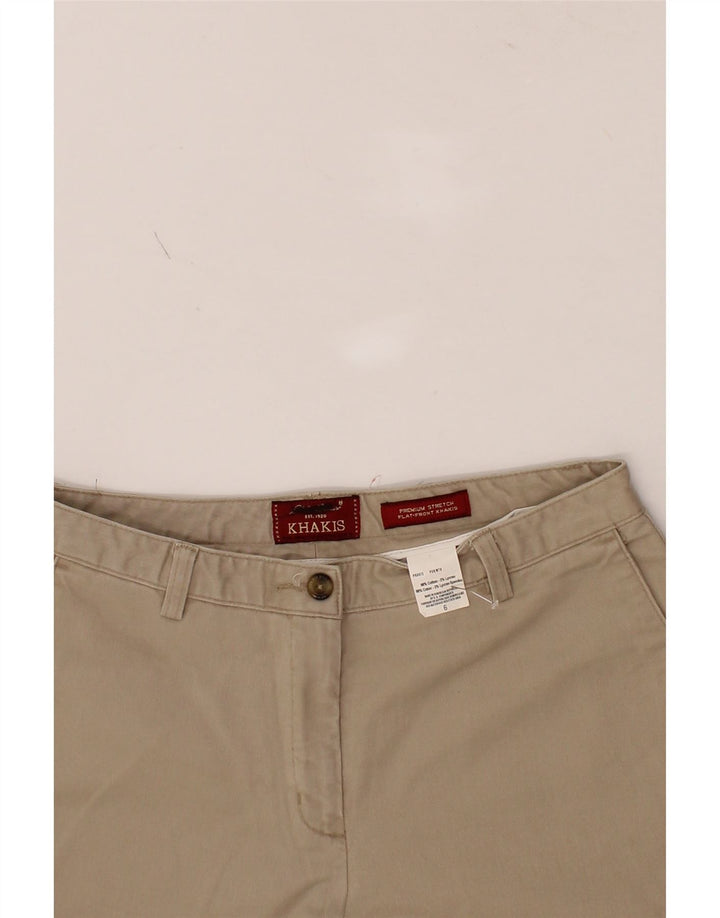 EDDIE BAUER Womens Khakis Chino Trousers US 6 Medium W29 L31 Beige Vintage Eddie Bauer and Second-Hand Eddie Bauer from Messina Hembry 