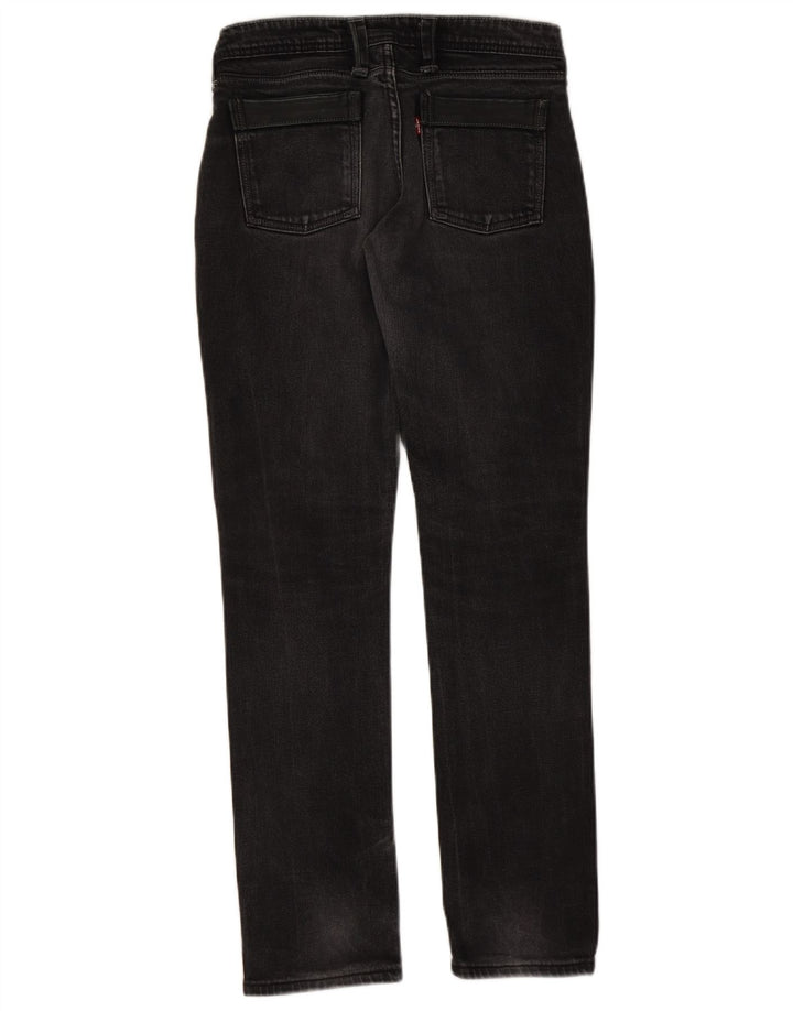 LEVI'S Ženske uske traperice W31 L32 Crni pamuk