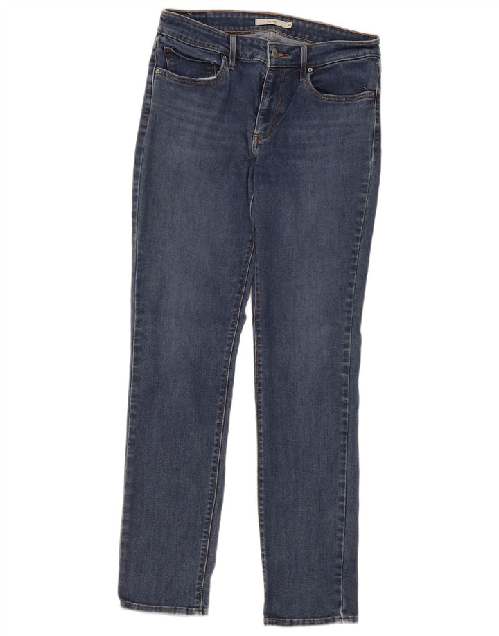 Levi's ženske 712 uske traperice W30 L32 plavi pamuk