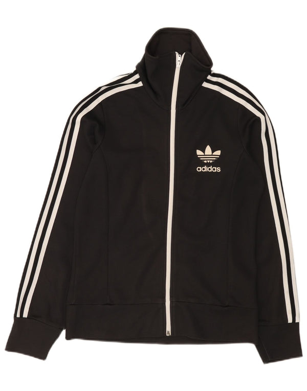 Adidas ženska gornja jakna za trenirku IT 42 Srednje crni pamuk