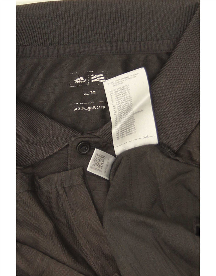 Adidas muška polo majica dugih rukava XL crni poliester