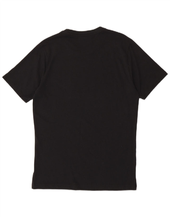 NEW BALANCE Mens Graphic T-Shirt Top Medium Black