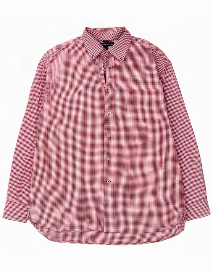Tommy Hilfiger muška košulja XL Red Check