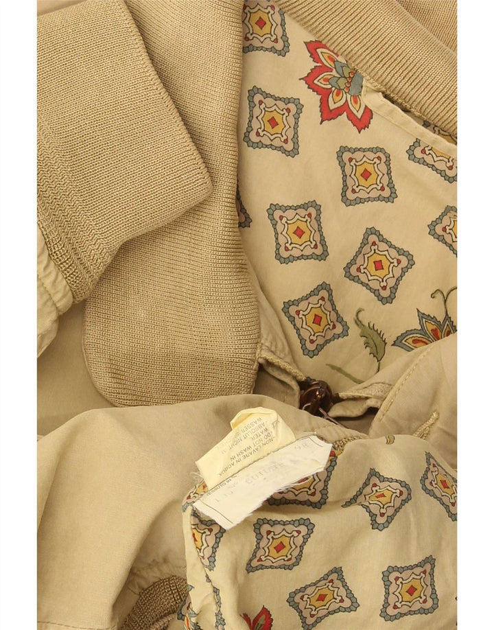 Vintage muška bomber jakna UK 40 Large Beige Cotton