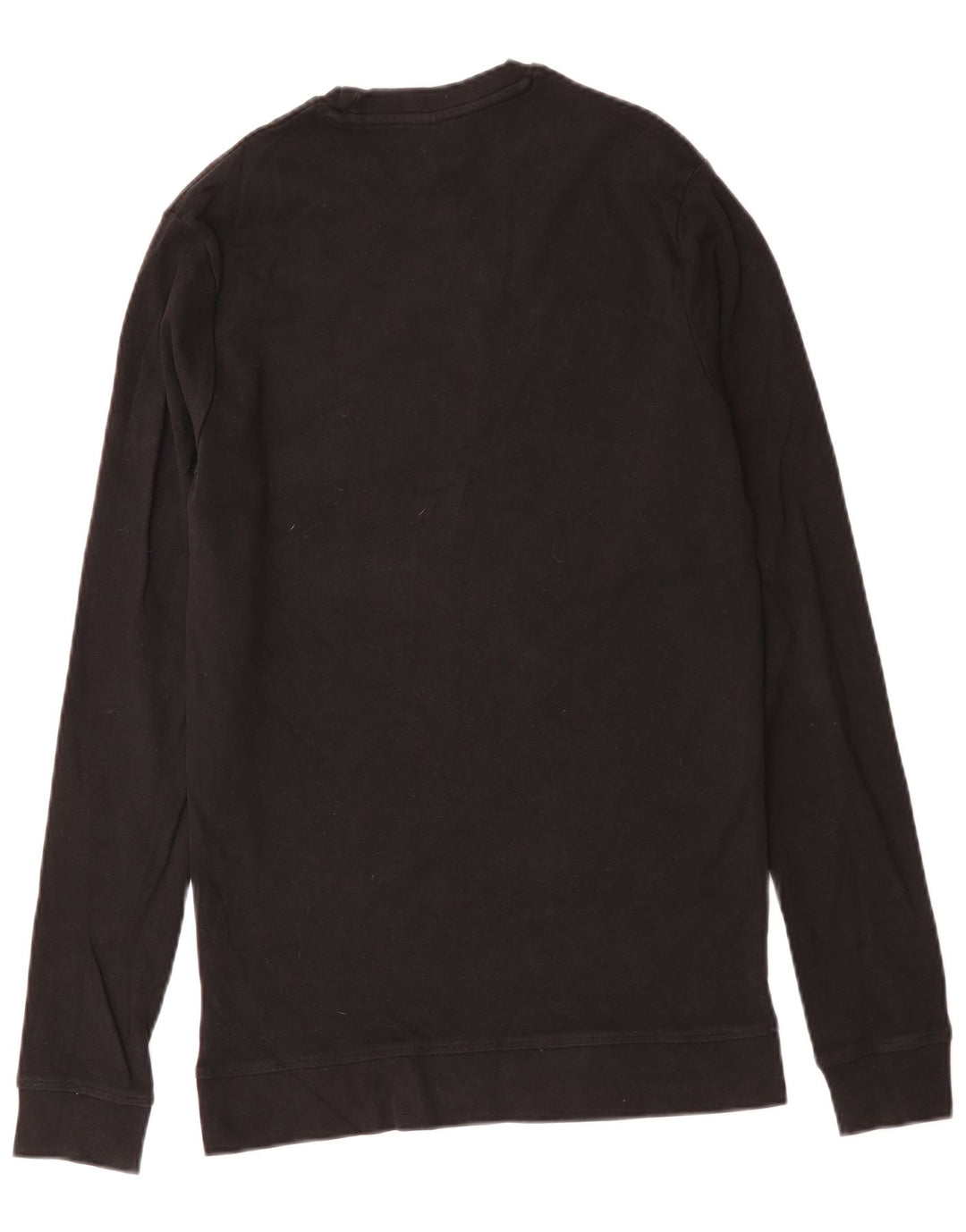 HUGO BOSS Ženska majica dugih rukava UK 14 Veliki crni pamuk