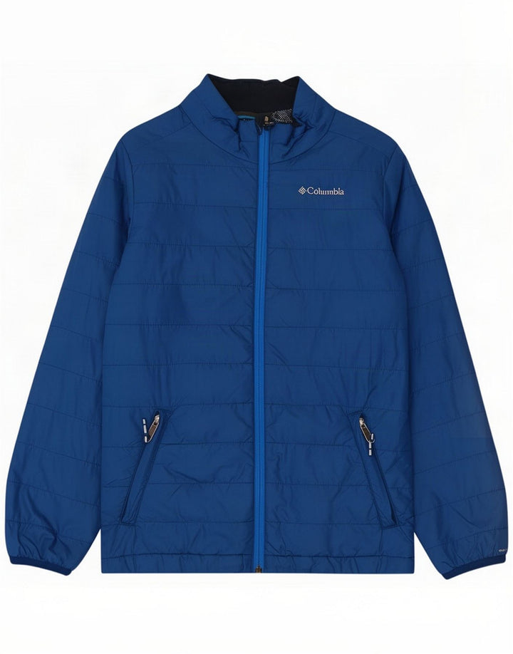 Columbia ženska podstavljena jakna UK 14 Large Blue Nylon