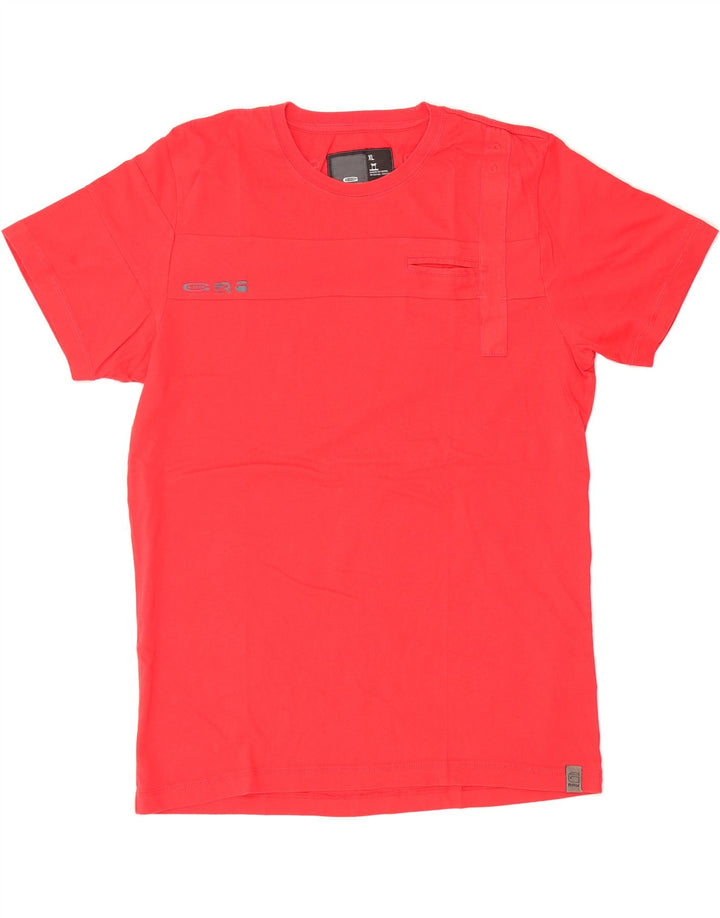 G-STAR Mens T-Shirt Top XL Red Cotton Vintage G-Star and Second-Hand G-Star from Messina Hembry 