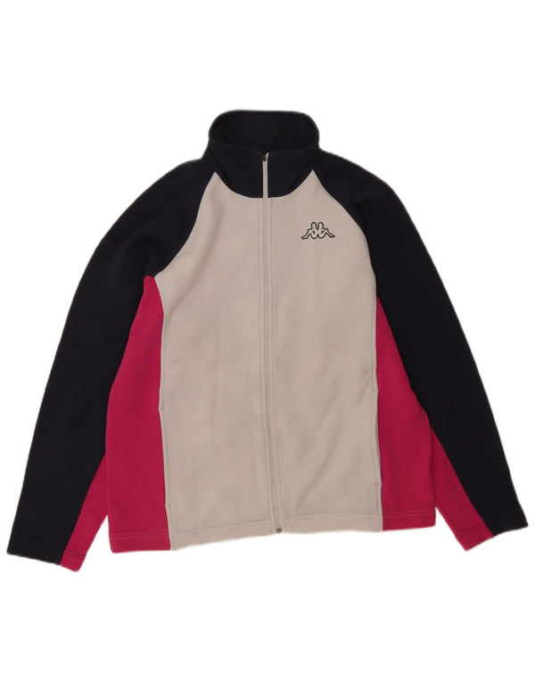 Kappa ženska gornja jakna trenirke UK 14 Srednje bijeli poliester u boji