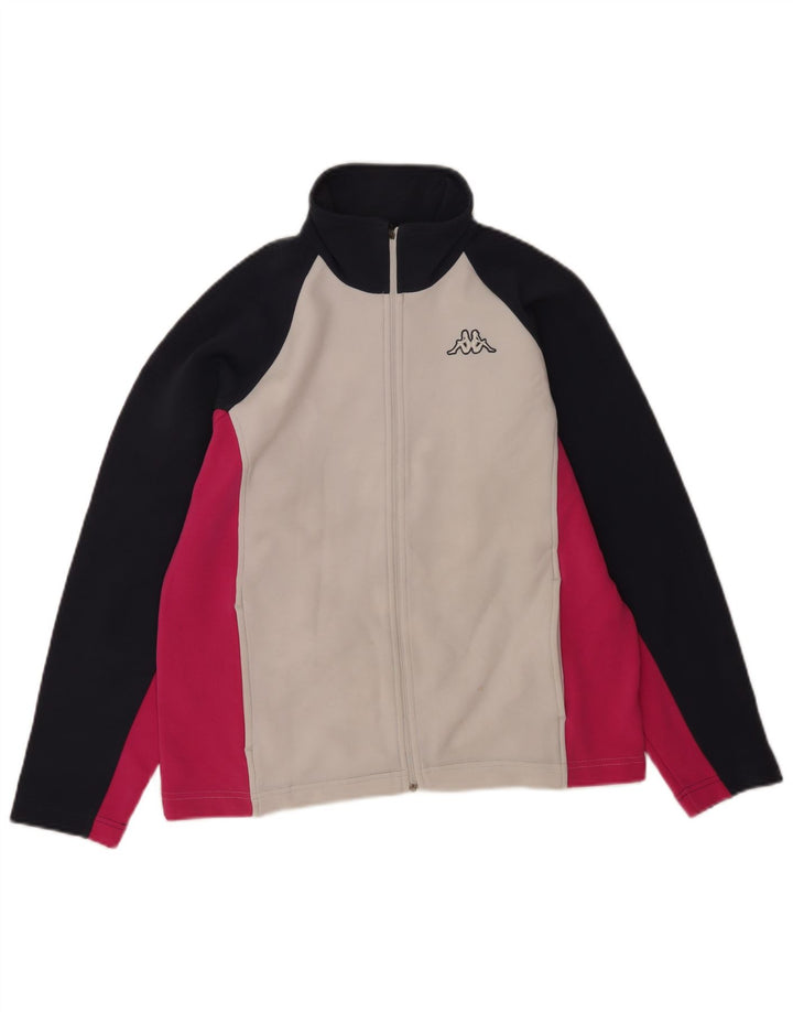 Kappa ženska gornja jakna trenirke UK 14 Srednje bijeli poliester u boji