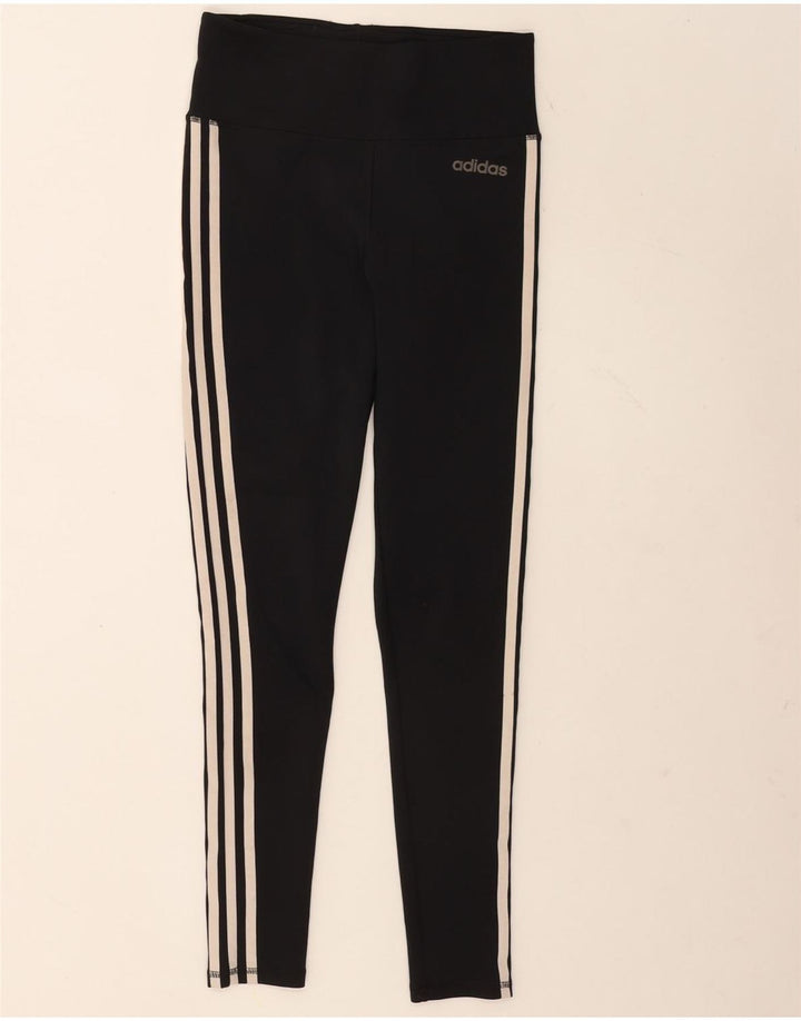 Adidas ženske tajice Climalite UK 8/10 male crne poliesterske