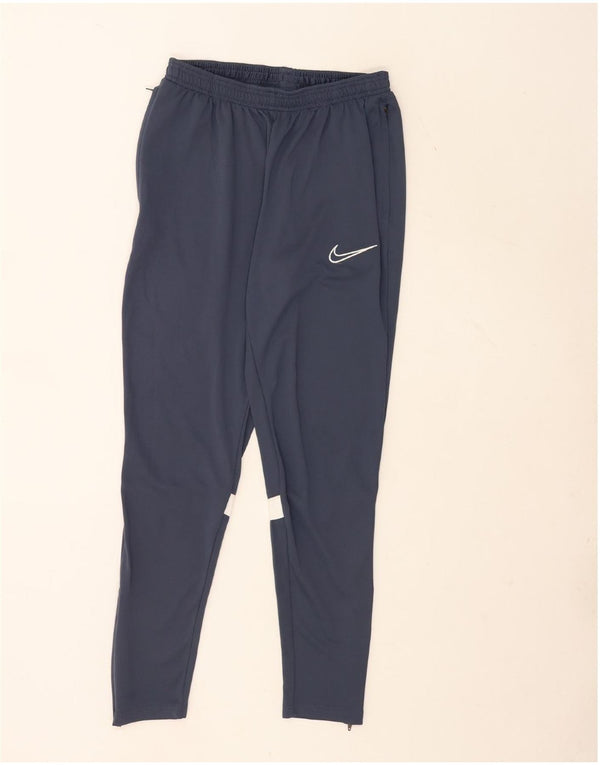 Nike muške hlače za trenirku srednje tamnoplave sportske poliesterske boje