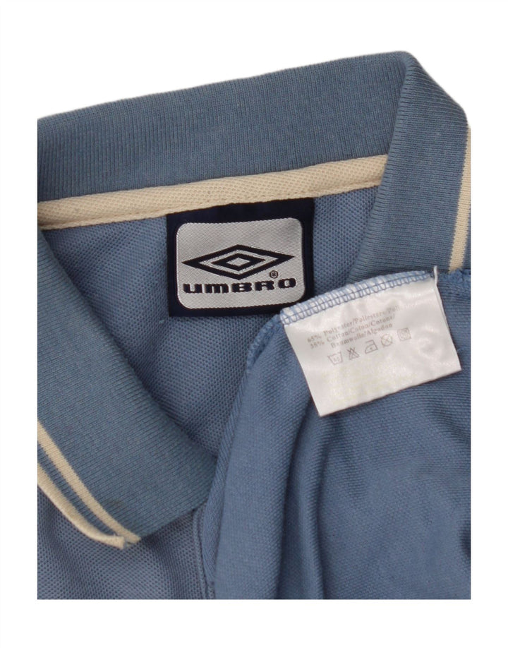 Umbro muška polo majica UK 44/46 XL plavi poliester