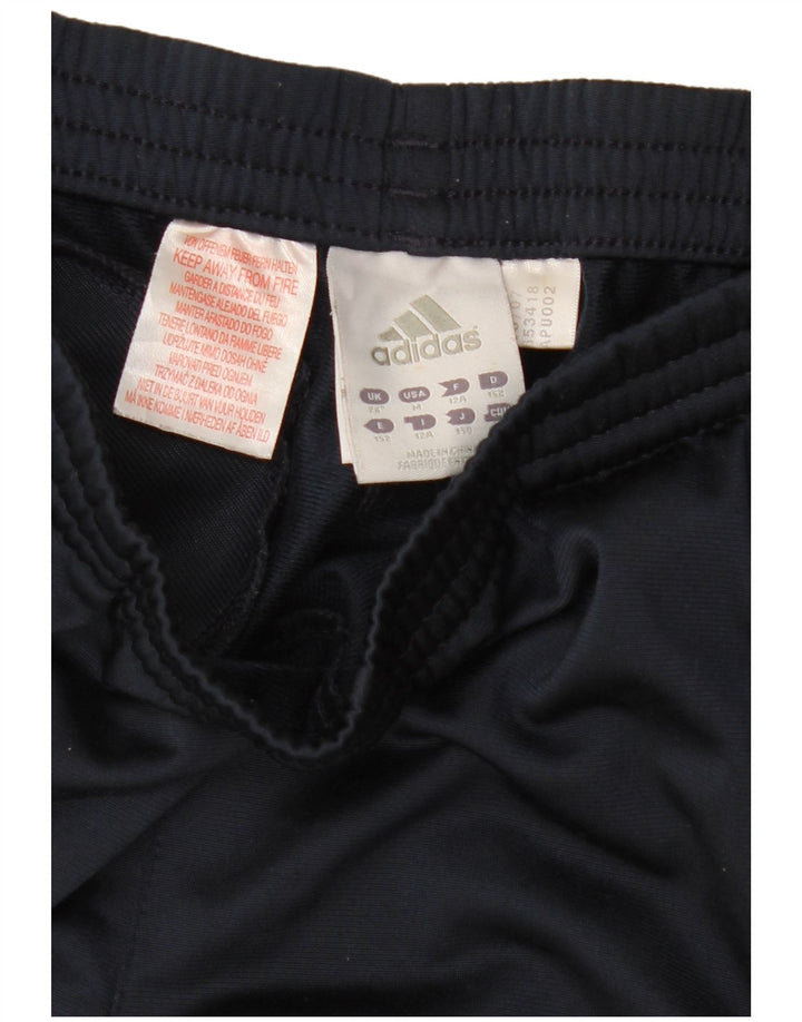 Adidas Hlače za trenirku za dječake 11-12 godina tamnoplave poliesterske