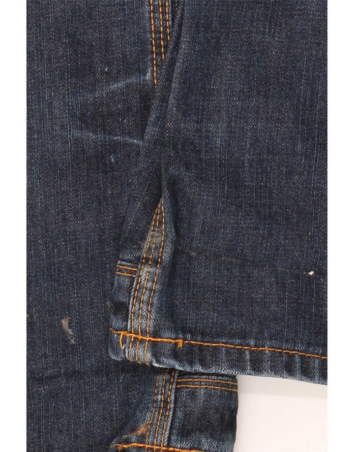 Superdry muške Cargo Bootcut traperice W27 L32 tamnoplavi pamuk