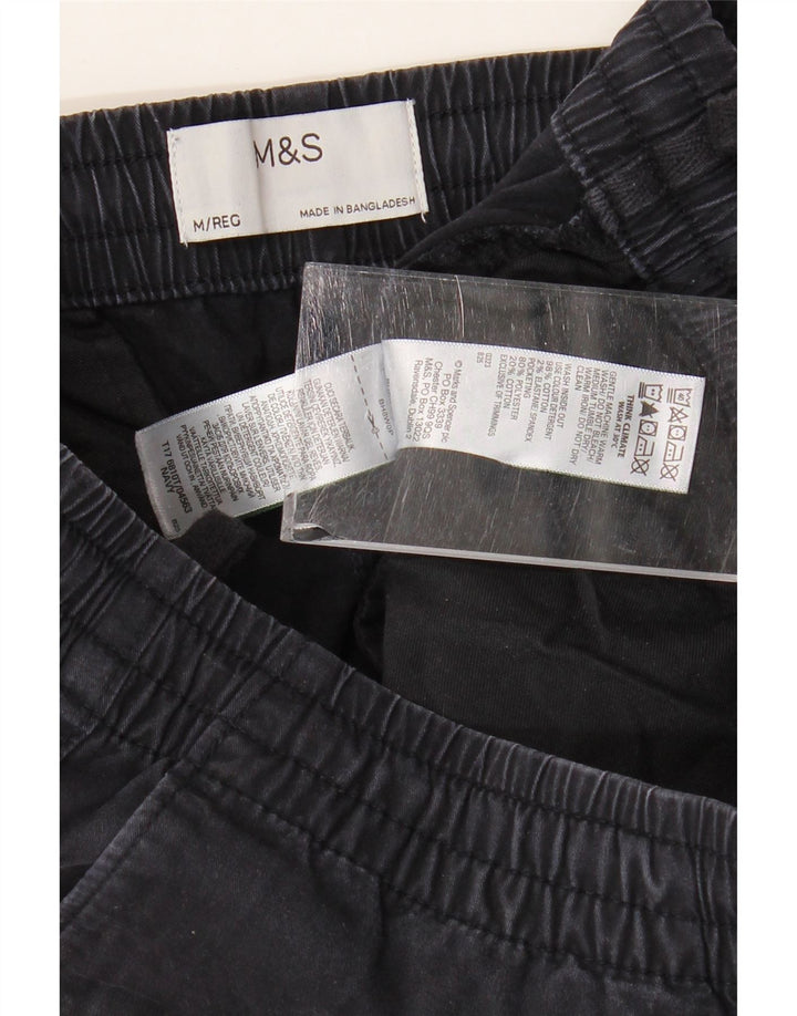 Marks & Spencer muške ravne chino hlače srednje veličine W32 L28 tamnoplave