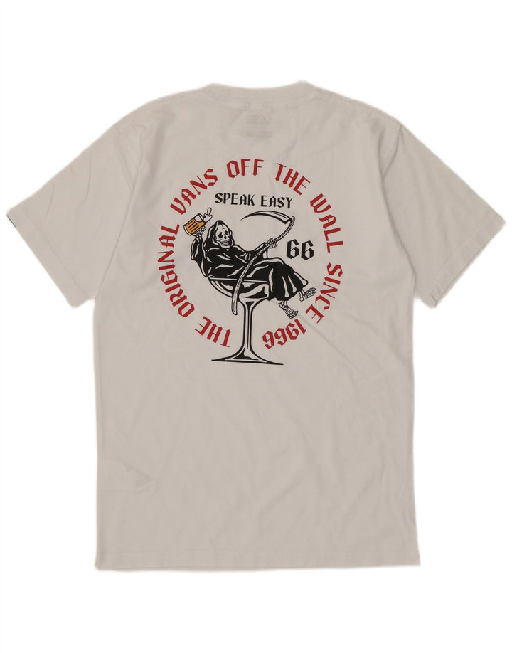 VANS Muška majica kratkih rukava klasičnog kroja, mali bijeli pamuk