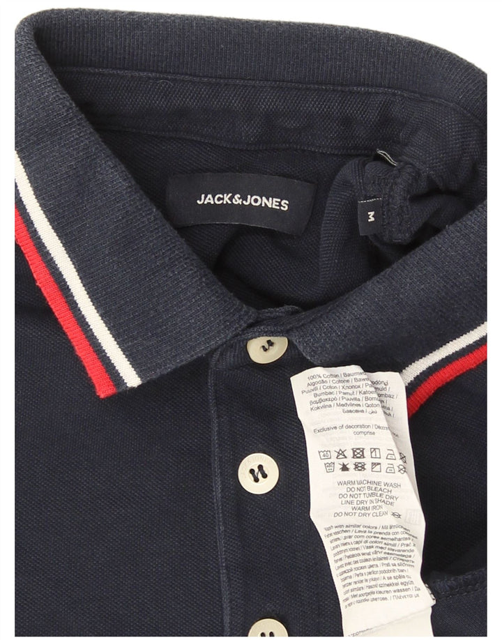 Jack & Jones muška polo majica Srednje tamnoplavi pamuk