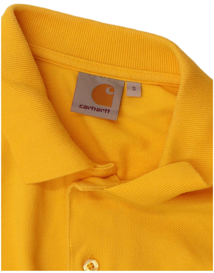 CARHARTT Muška polo majica Mala žuta pamučna