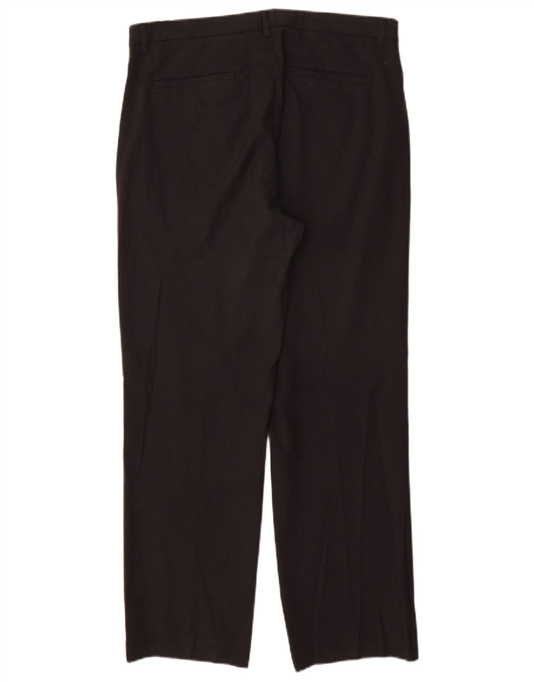 Calvin Klein muške ravne chino hlače W32 L30 crni poliester