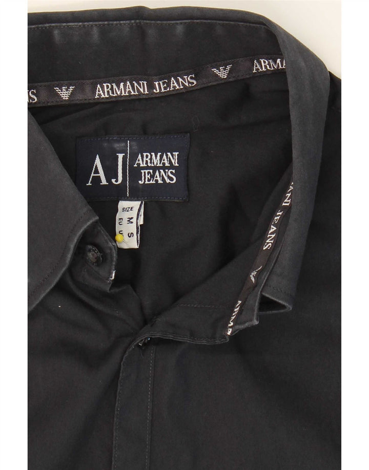 Armani Jeans muška košulja Srednje tamnoplavi pamuk