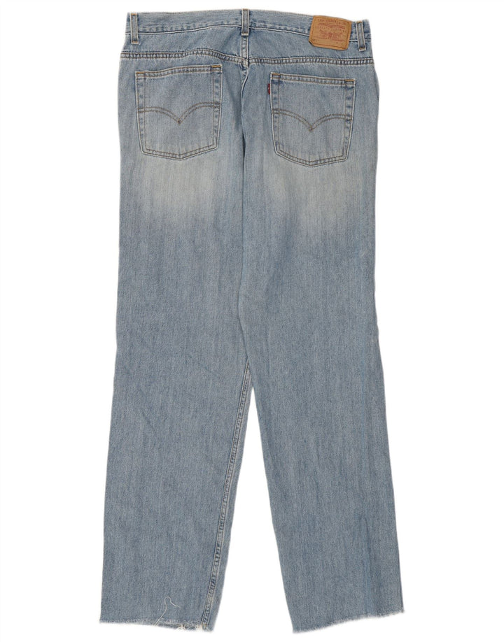 LEVI'S Ženske široke traperice niskog struka 577 US 16 2XL W38 L33 Plavi pamuk