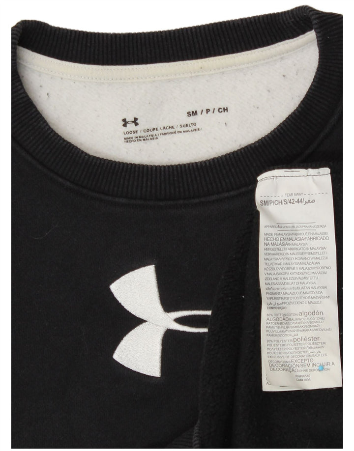 UNDER ARMOUR Ženska majica s kratkim rukavima UK 10 Small Black Colourblock
