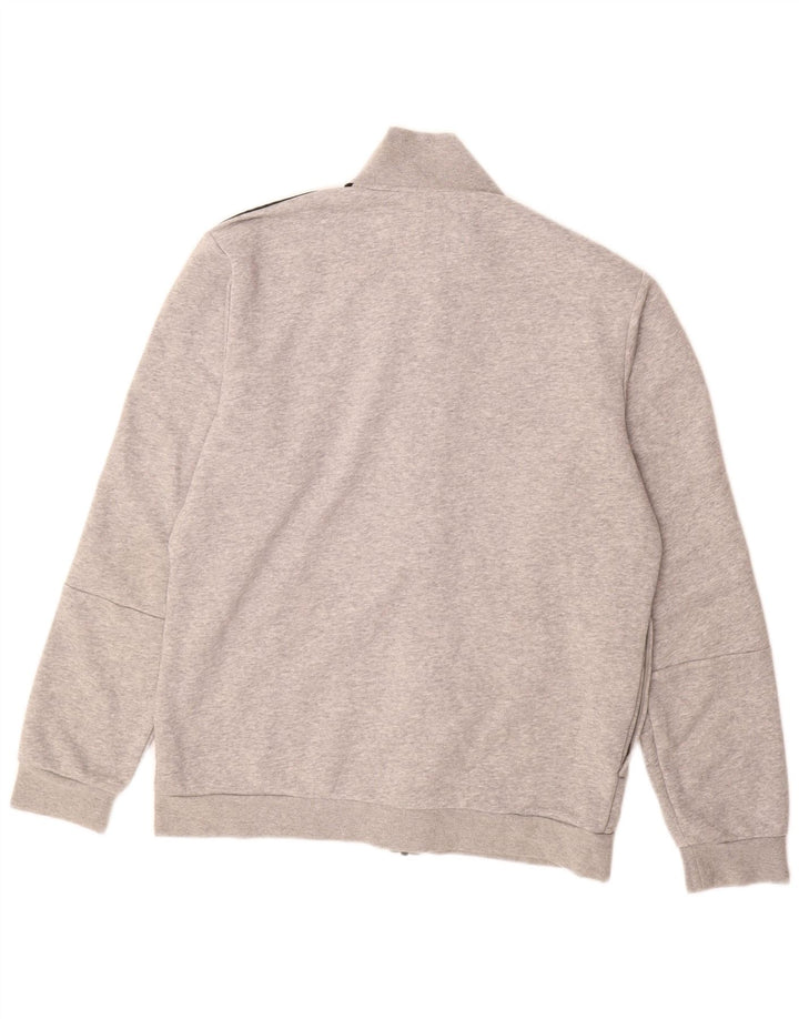 ADIDAS muška trenirka gornja jakna UK 44/46 veliki sivi pamuk