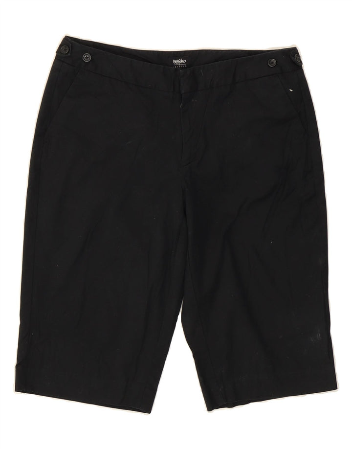 MOSSIMO Womens Chino Shorts US 6 Medium W28  Black Cotton Vintage Mossimo and Second-Hand Mossimo from Messina Hembry 