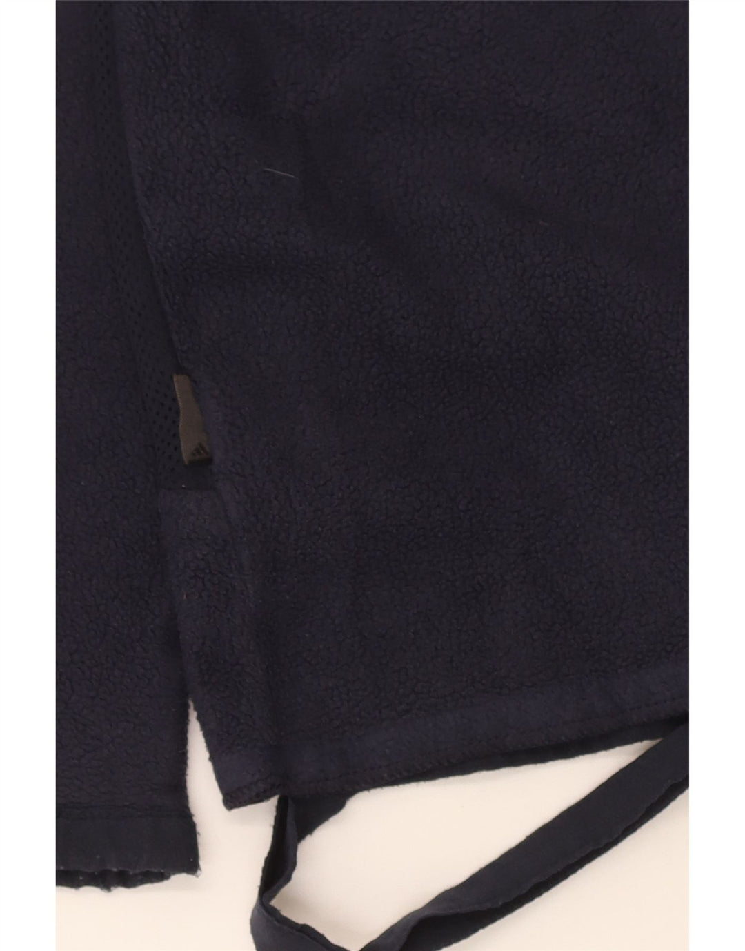 Adidas muška jakna od flisa UK 42/44 velika tamnoplava poliester