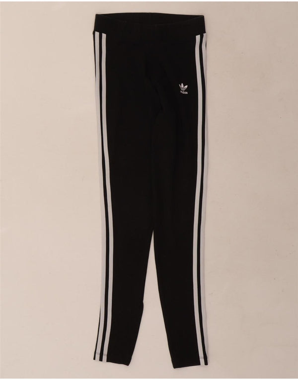 Adidas ženske tajice UK 8 male crne pamučne