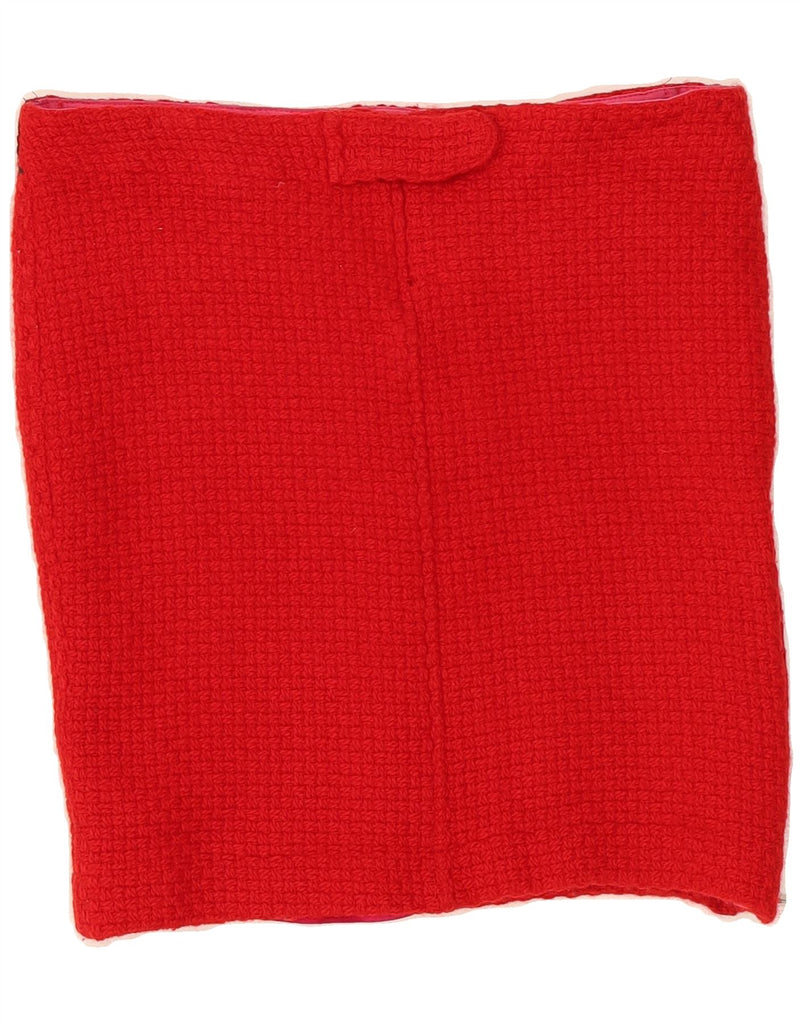 ARMANI Womens Mini Skirt IT 42 Medium W28  Red Vintage Armani and Second-Hand Armani from Messina Hembry 