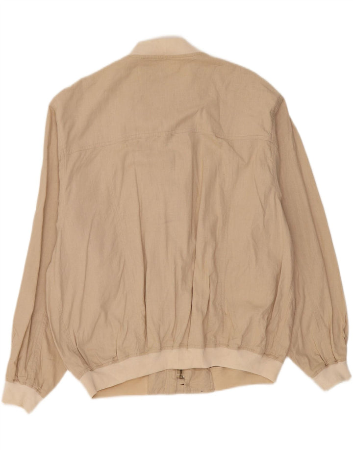 St John's Bay muška bomber jakna UK 40 Large Beige Lan