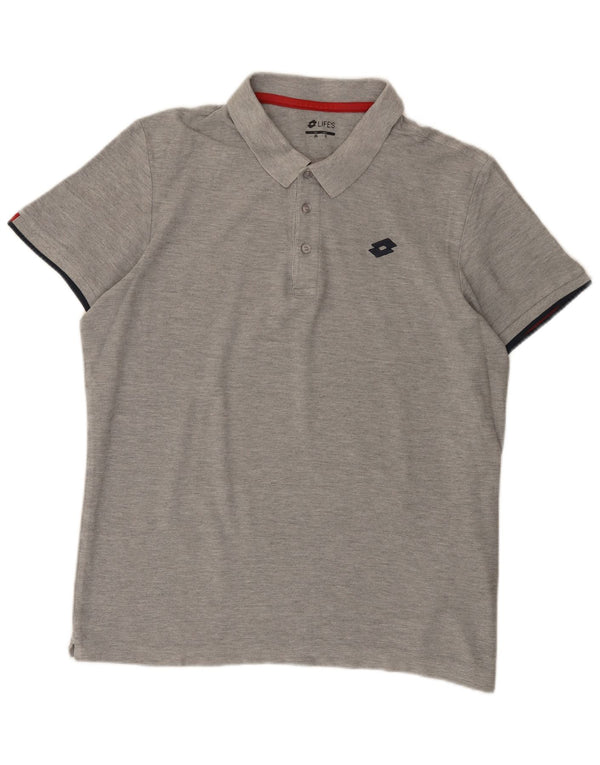 Lotto muška Life's polo majica XL sivi pamuk
