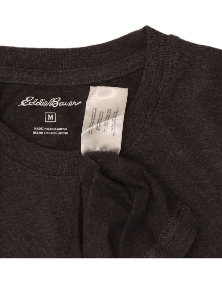 EDDIE BAUER Muška majica dugih rukava, srednje sivi pamuk