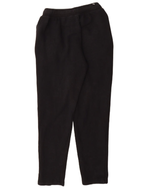 PUMA Ženske trenirke Hlače UK 12 Srednje crni pamuk