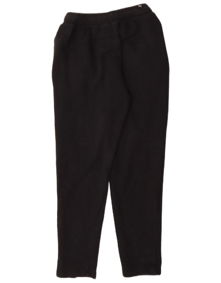 PUMA Ženske trenirke Hlače UK 12 Srednje crni pamuk