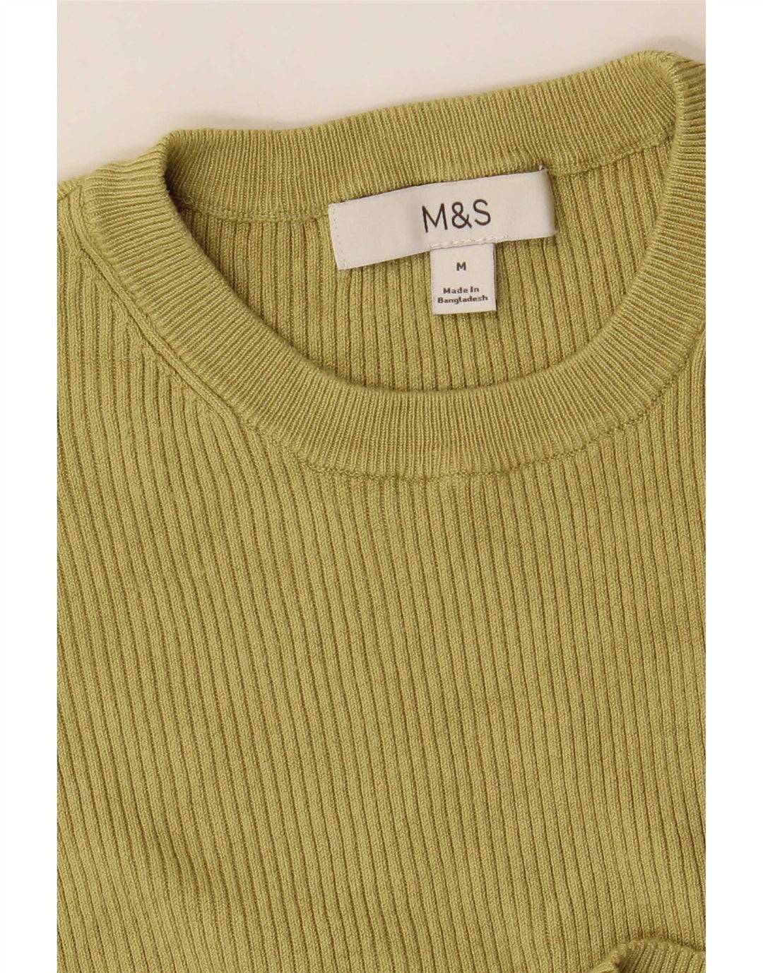 Marks & Spencer ženska majica s 3/4 rukavima UK 12 srednje boje kaki