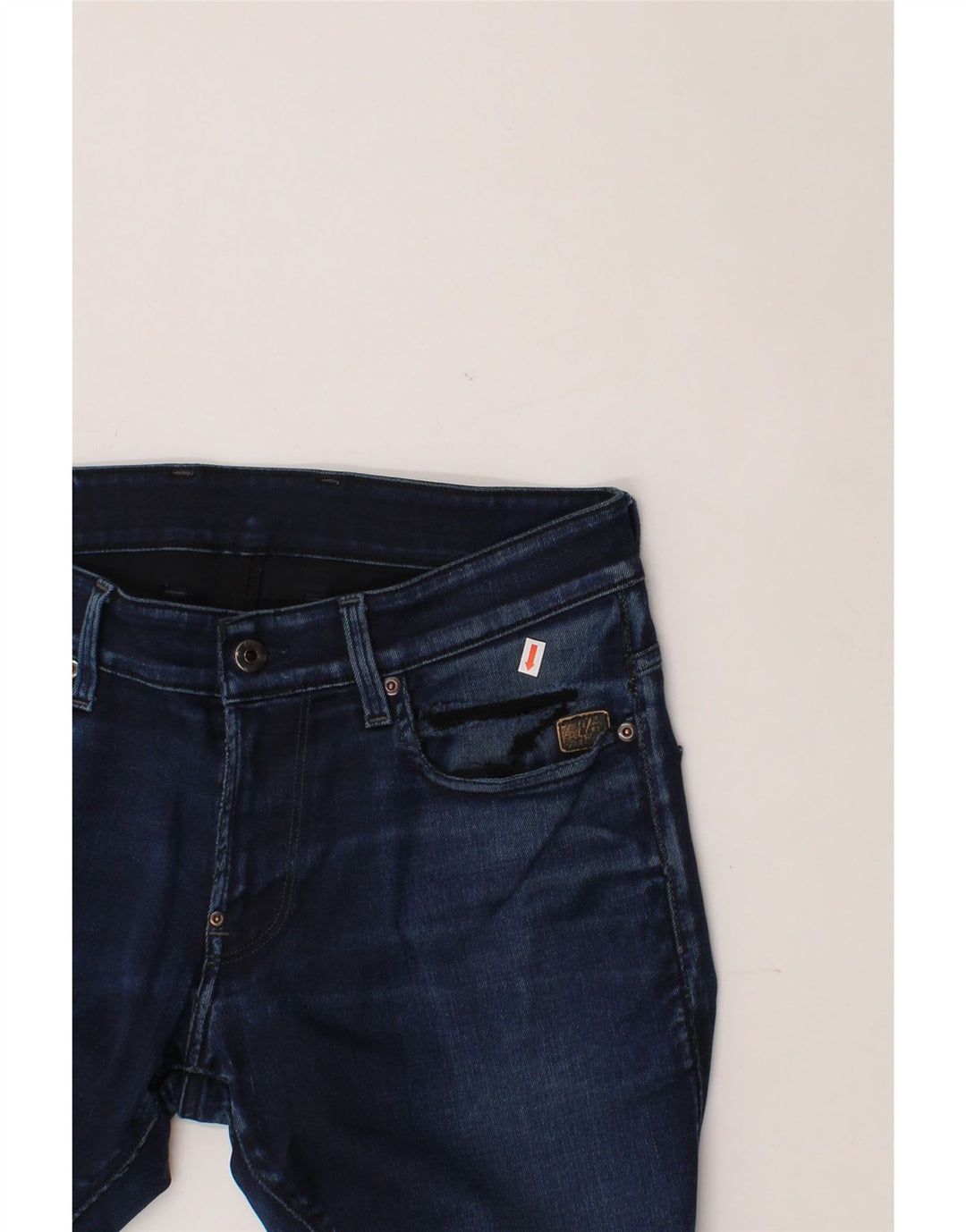 G-STAR Mens Revend Super Slim Jeans W32 L32 Navy Blue Vintage G-Star and Second-Hand G-Star from Messina Hembry 