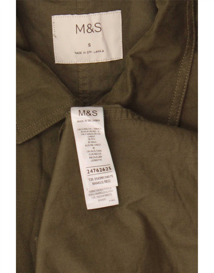 Marks & Spencer muška majica majica male boje kaki pamuka
