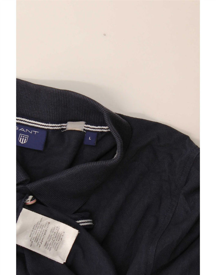 Gant muška polo majica velika tamnoplava pamuk